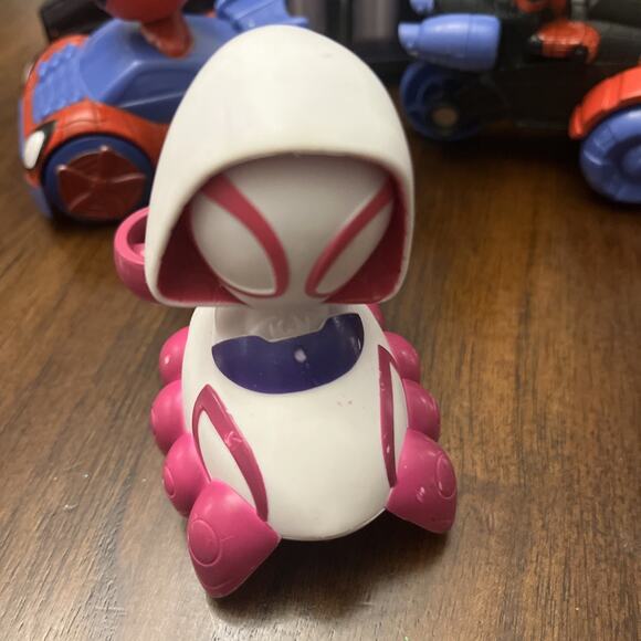 Marvel Spidey and His Amazing Friends 3 Figure Squad Racers Set Motion Kidcore - Picture 7 of 9